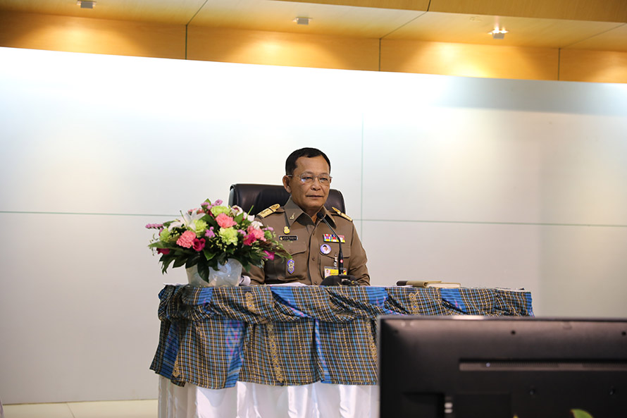 องคมนตรี ตรวจติดตามการดำเนินงานขับเคลื่อนยุทธศาสตร์มหาวิทยาลัยราชภัฏ