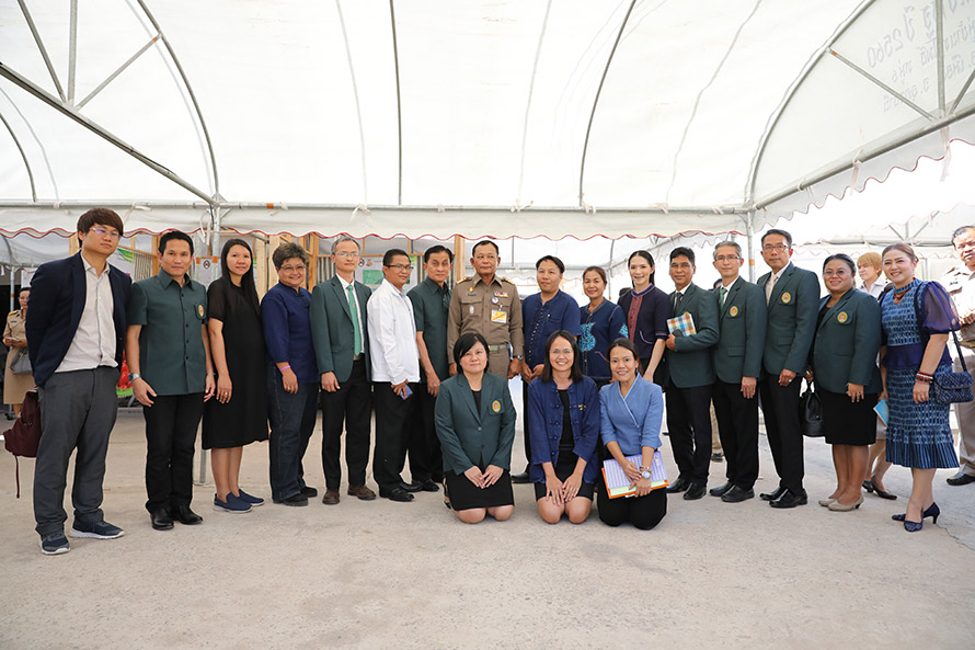 องคมนตรี ตรวจติดตามการดำเนินงานขับเคลื่อนยุทธศาสตร์มหาวิทยาลัยราชภัฏ