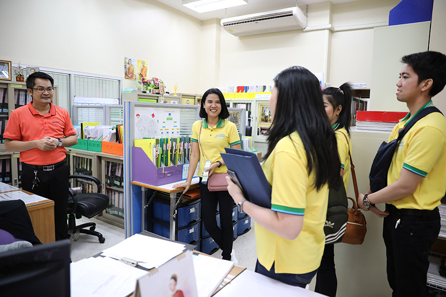 ต้อนรับคณะศึกษาดูงานจาก มหาวิทยาลัยราชภัฏเพชรบุรี