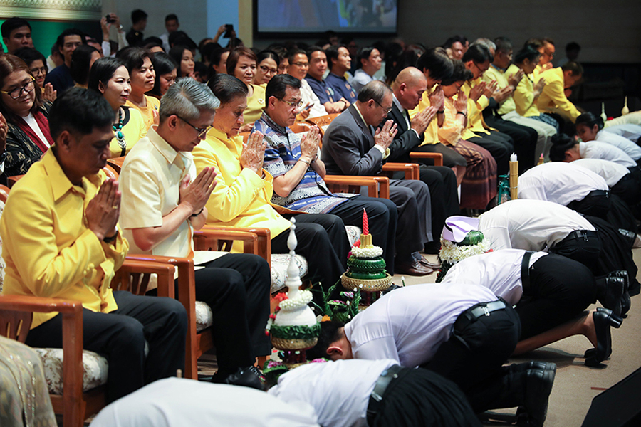 พิธีไหว้ครู ประจำปีการศึกษา 2562