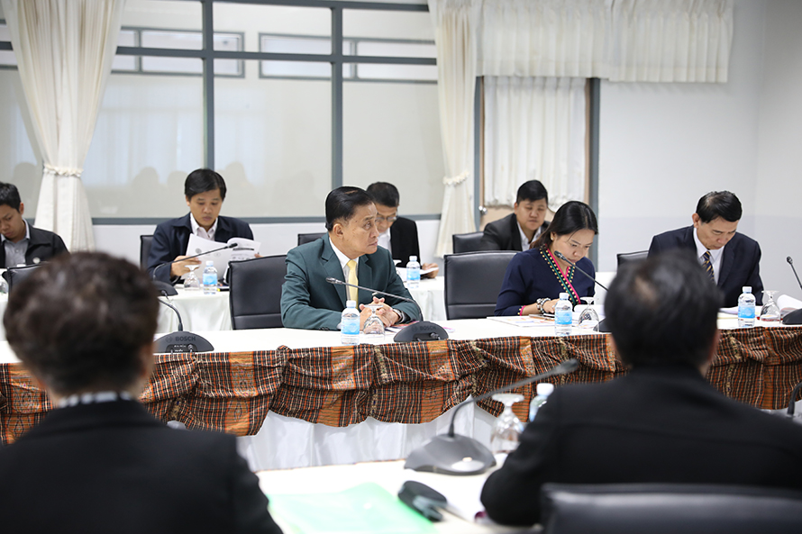 องคมนตรี ตรวจเยี่ยมมหาวิทยาลัยราชภัฏอุดรธานี