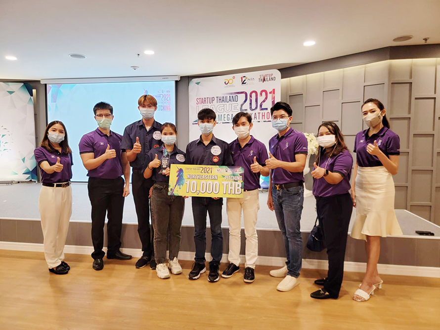 คว้ารางวัลชนะเลิศจากการประกวด Startup Thailand League