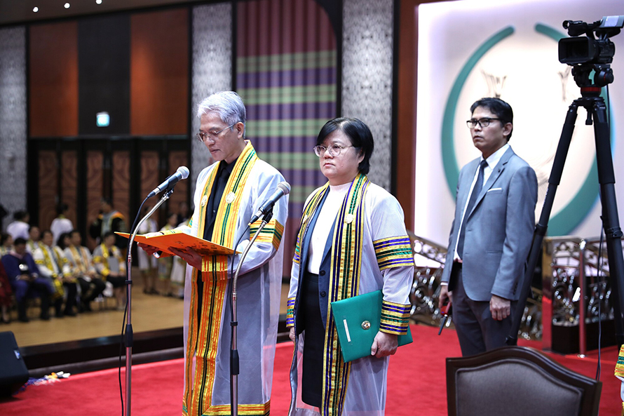 พิธีฝึกซ้อมพิธีรับพระราชทานปริญญาบัตรบัณฑิต