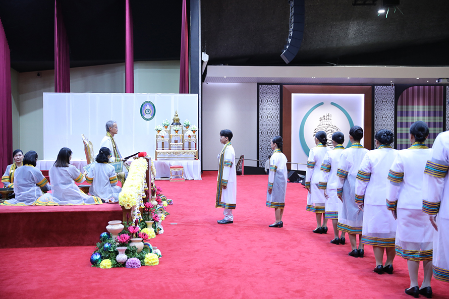 พิธีฝึกซ้อมพิธีรับพระราชทานปริญญาบัตรบัณฑิต